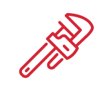 plumbing Red icon